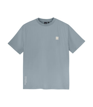 Rellix Zomer T-shirt S/S jongens - blauw - twill - oversized