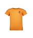 B.Nosy zomer top meisjes - oranje - glitter, ballon mouw - Tika