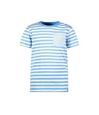B.Nosy zomer t-shirt jongens - blauw gestreept - Tripp