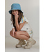 Like Flo zomer sweat short meisjes - off wit - Faye
