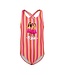 B.Nosy zomer badpak meisjes - K3 - roze, gestreept - Wila