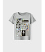 Name it zomer shirt jongens - grijs - pokemon - Nkmmalfo