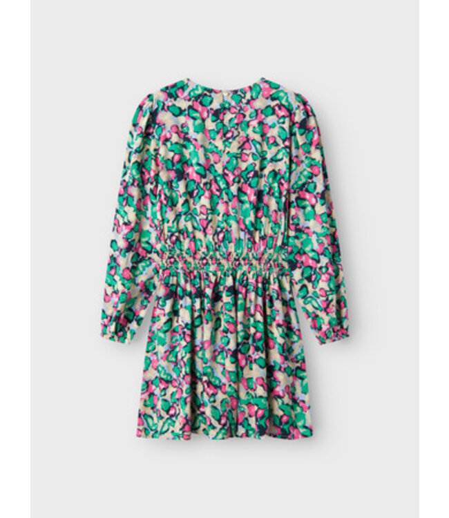 Name it zomer jurk meisjes - blauw - Nkfdermi