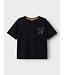 Name it zomer shirt jongens - zwart - boxy fit - Nkmpjayo