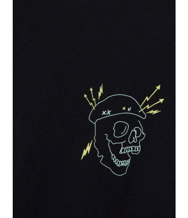 Name it zomer shirt jongens - zwart - boxy fit - Nkmpjayo