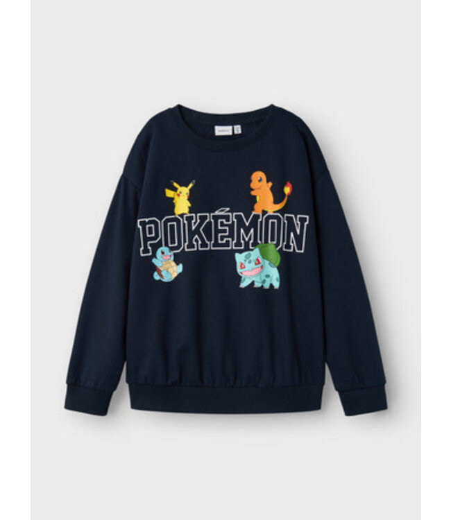 Name it zomer sweater jongens - blauw - Nkmday