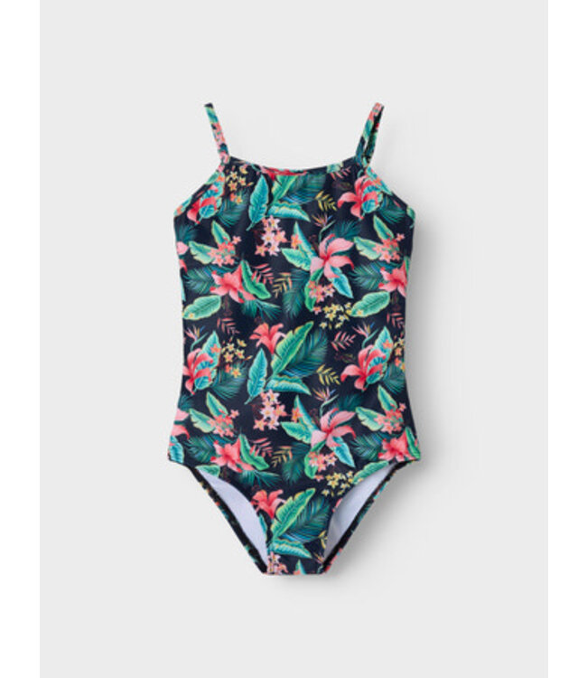 Name it zomer badpak meisjes - blauw - Nkfpzala