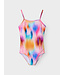 Name it zomer badpak meisjes - oranje - Nkfpzala