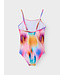 Name it zomer badpak meisjes - oranje - Nkfpzala