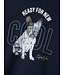 Name it zomer hoodie jongens - blauw - Nkmbedog