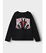 Name it zomer top meisjes - zwart - Nkfronna