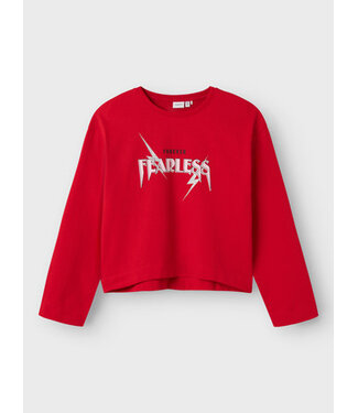 Name it zomer sweater meisjes - rood - Nkfrositta