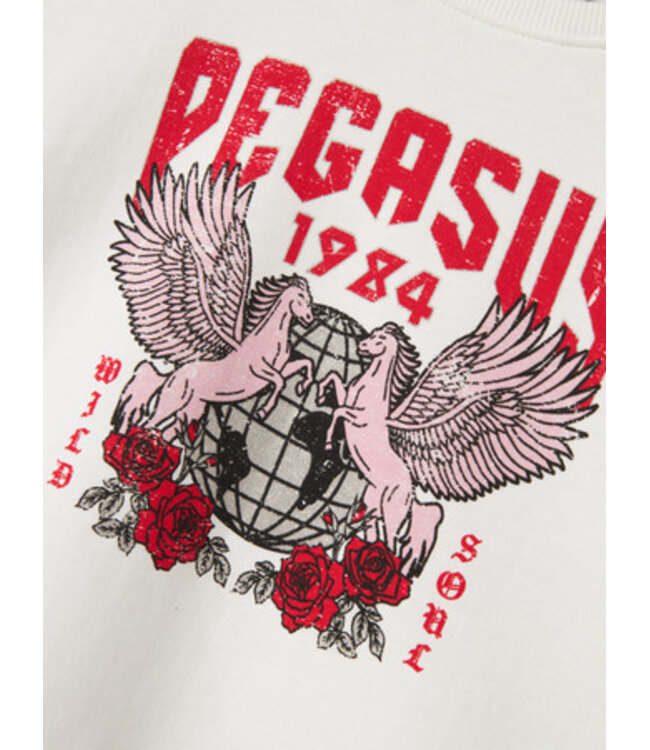 Name it zomer sweater meisjes - wit - Nkfrositta