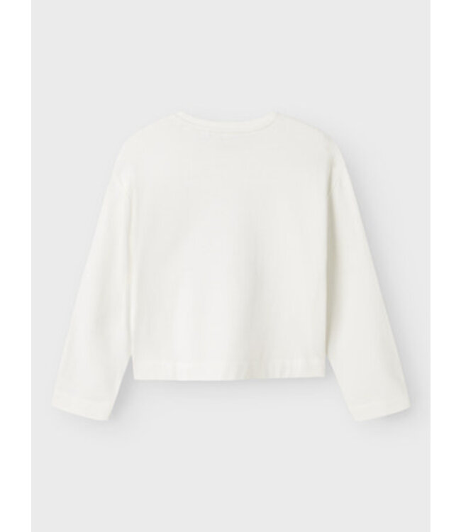 Name it zomer sweater meisjes - wit - Nkfrositta