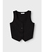 Name it zomer gilet meisjes - zwart - Nkfolgine