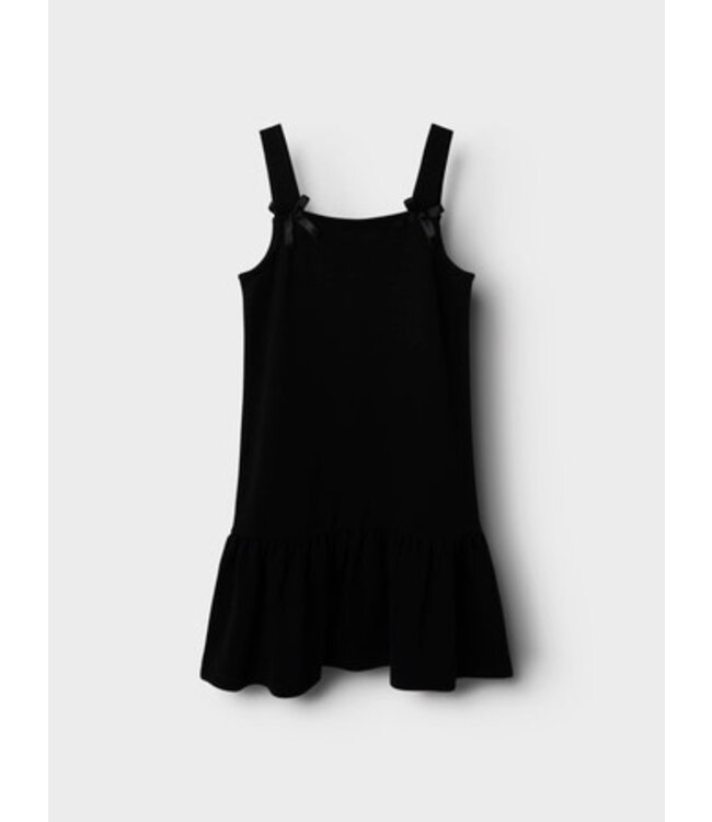 Name it zomer jurk meisjes - zwart - Nkftillone