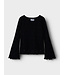 Name it zomer top meisjes - zwart - Nkftepine