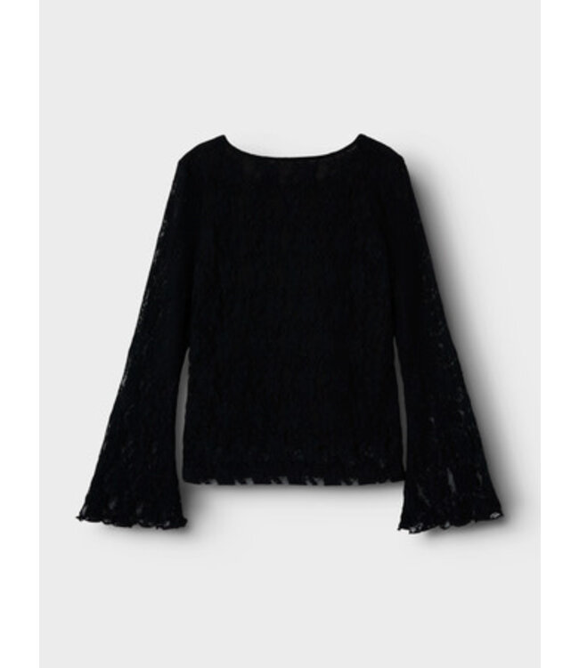 Name it zomer top meisjes - zwart - Nkftepine