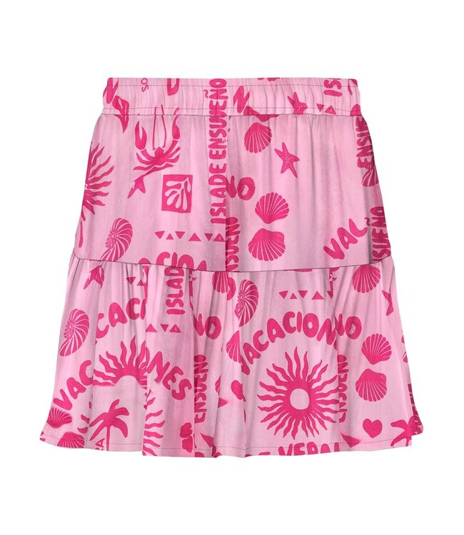 Kids ONLY zomer skort meisjes - fuchsia, roze paars - Kogzalina