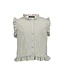 Frankie & Liberty Zomer blouse meisjes - groen grijs - geruit - Romila