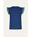 B.Nosy zomer top meisjes - lake blauw - broderie mouw - Taria