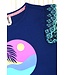 B.Nosy zomer top meisjes - lake blauw - broderie mouw - Taria
