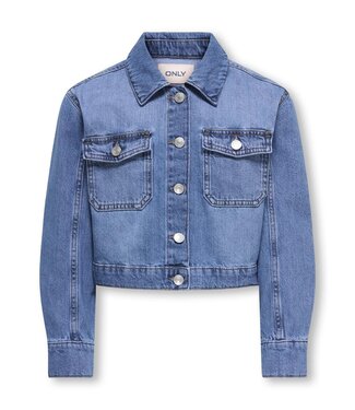 Kids ONLY zomer spijkerjasje meisjes - blauw - Koglumi