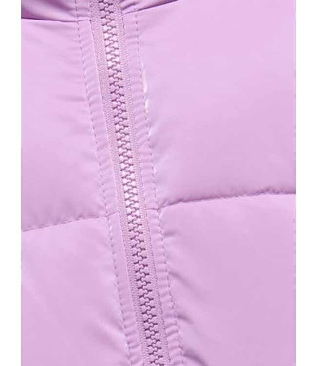 Kids ONLY winterjas meisjes puffer - paars - Kogelise