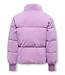 Kids ONLY winterjas meisjes puffer - paars - Kogelise