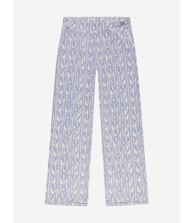 Nik&Nik zomer broek meisjes - neutral, bow - Aalicia