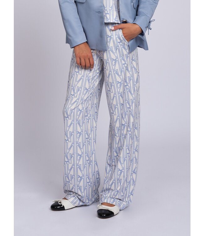 Nik&Nik zomer broek meisjes - neutral, bow - Aalicia