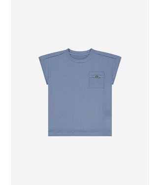 Nik&Nik zomer top meisjes - blauw - Aalicia