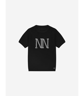 Nik&Nik zomer top meisjes - zwart - Perla