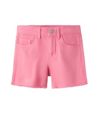 Name it zomer short meisjes - paars - NkfRose - mom fit