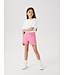 Name it zomer short meisjes - paars - NkfRose - mom fit