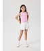 Name it zomer short meisjes - wit - NkfRose - mom fit