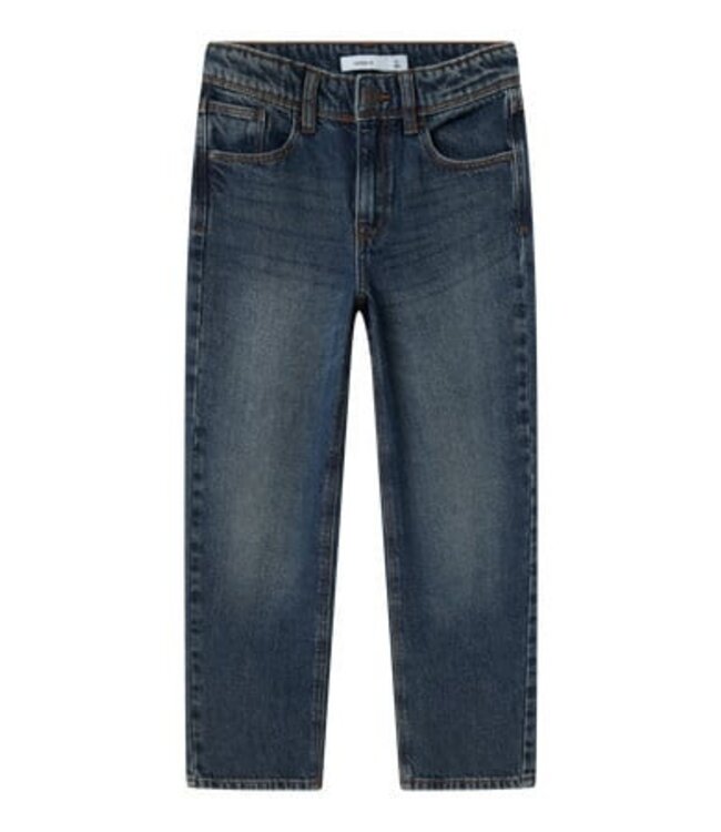 Name it zomer jeans broek jongens - donker blauw - NkmRyan - straight fit
