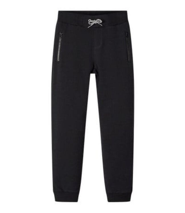 Name it zomer sweat broek jongens - zwart - NkmHonk