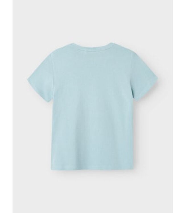 Name it zomer korte mouw t-shirt jongens - blauw - regular fit - NkmKurth