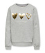 Kids ONLY winter sweater meisjes - grijs - KogMary - regular fit