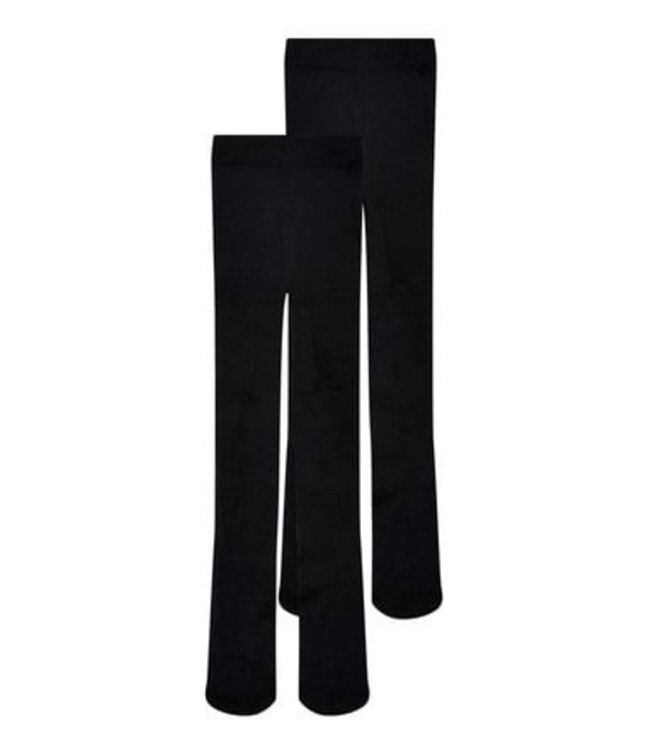 Kids ONLY winter panty meisjes - zwart - KogSaga - 2-pack