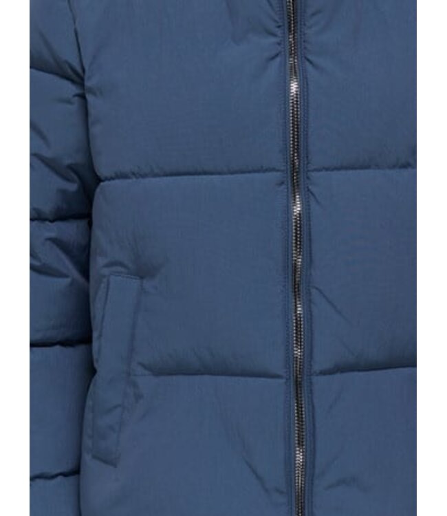 Kids ONLY winter winterjas meisjes - blauw - KogDolly - puffer
