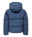 Kids ONLY winter winterjas meisjes - blauw - KogDolly - puffer