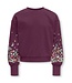 Kids ONLY winter sweater meisjes - paars - KogBrooke - regular fit