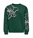 Kids ONLY winter sweater meisjes - groen - KogOdessa - loose fit