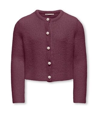 Kids ONLY winter vest meisjes - paars - KogPiumo - regular fit