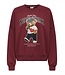 Kids ONLY winter sweater meisjes - paars - KogLinda - regular fit