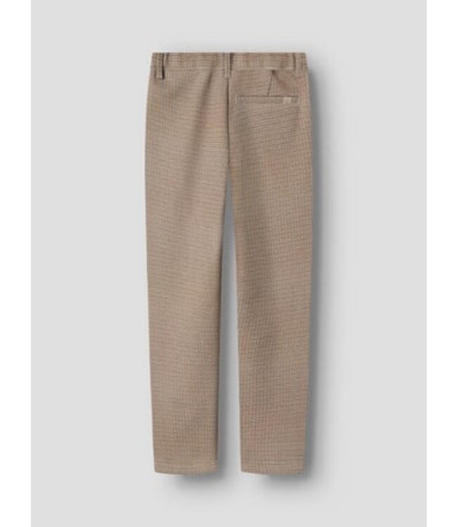 Name it winter broek jongens - bruin - xslim fit - NkmSilas