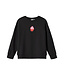 Name it winter sweater meisjes - zwart - relaxed fit - NkfNeatas