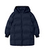 Name it winter winterjas meisjes - blauw - puffer, lang - NkfMusk